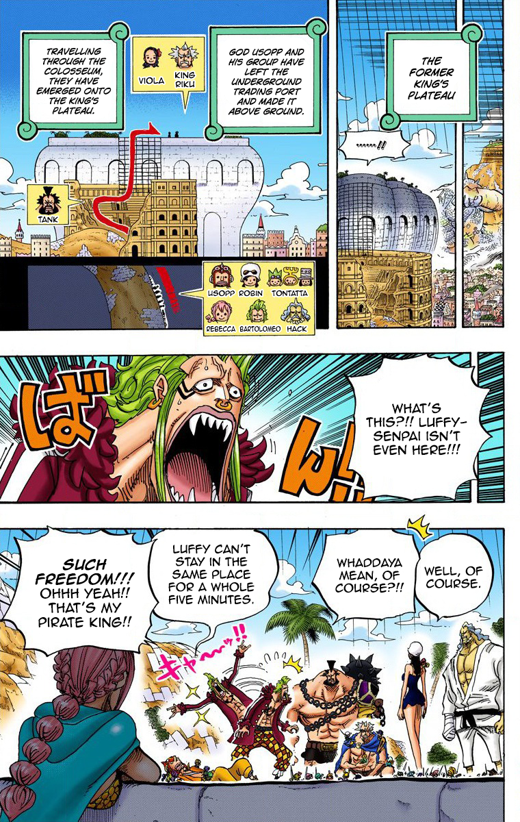 One Piece - Digital Colored Comics Chapter 750 7